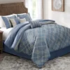 Broyhill Corinth Denim Geo 8-Piece Comforter Set -Broyhill 810459761 810461374