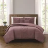 Broyhill Purple Crinkle 5-Piece Comforter Set -Broyhill 810477715 1 1