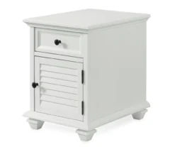 Charleston Shutter Door End Table