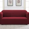 Wine Red Sofa Slipcover 2 Wine Red Sofa Slipcover -Broyhill 810498493 2