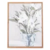 Blue Floral Vase Framed Canvas 2 Blue Floral Vase Framed Canvas -Broyhill 810498693