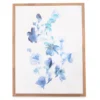 Blue Flowers Framed Canvas 2 Blue Flowers Framed Canvas -Broyhill 810498697