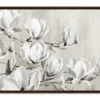 White Magnolia Tree Framed Canvas 2 White Magnolia Tree Framed Canvas -Broyhill 810498829