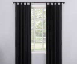 Broyhill Durham Semi-Sheer Textured Tab Top Curtain Panel 24 Broyhill Durham Semi-Sheer Textured Tab Top Curtain Panel -Broyhill 810511389 0