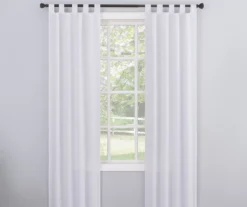 Broyhill Durham Semi-Sheer Textured Tab Top Curtain Panel 30 Broyhill Durham Semi-Sheer Textured Tab Top Curtain Panel -Broyhill 810511392 0