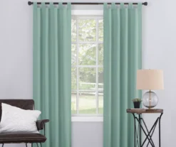 Broyhill Durham Semi-Sheer Textured Tab Top Curtain Panel 39 Broyhill Durham Semi-Sheer Textured Tab Top Curtain Panel -Broyhill 810511393 3