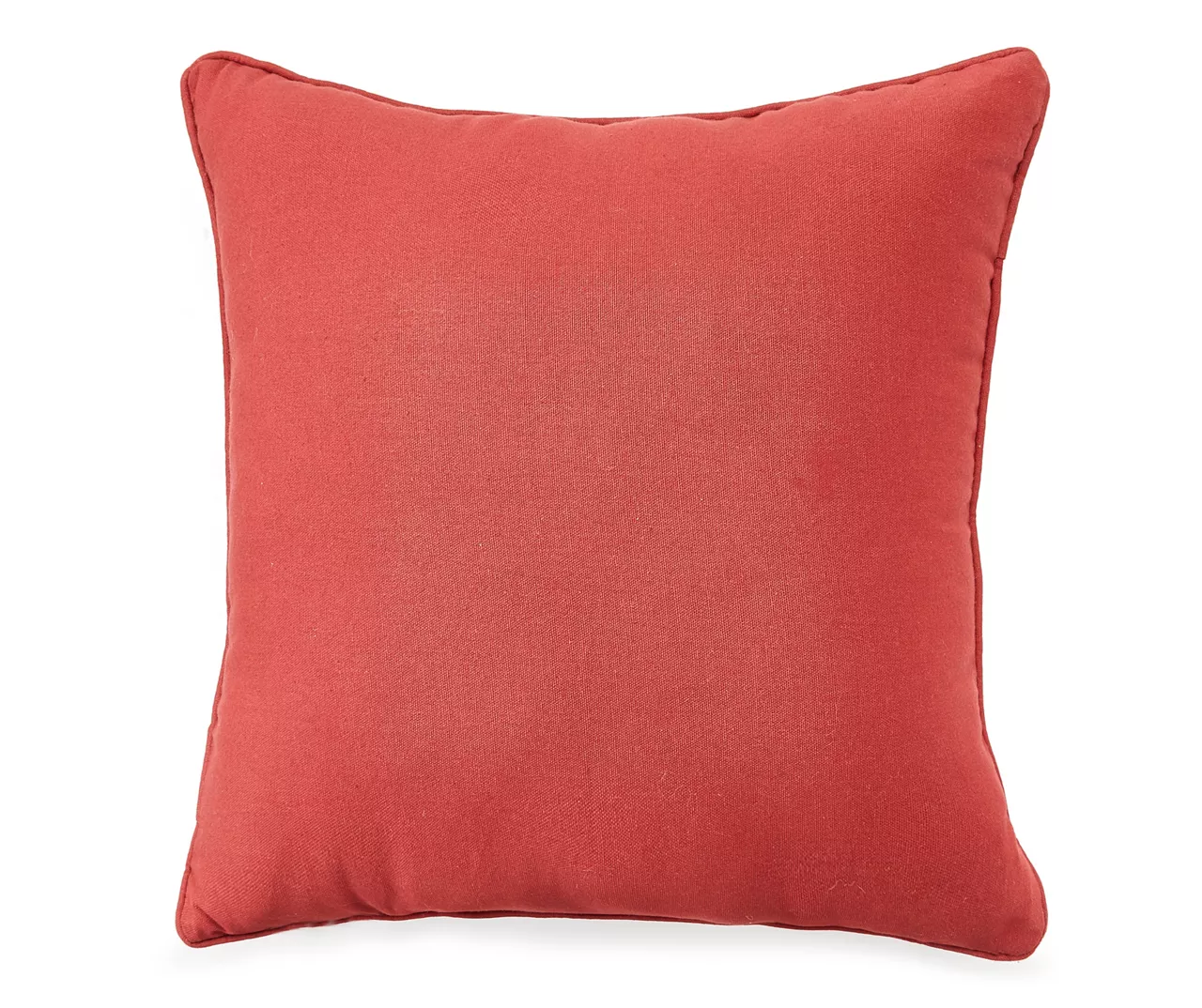 Rust Floral Throw Pillow 4 Rust Floral Throw Pillow - Image 2