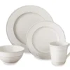 Cream Reactive 16-Piece Dinnerware Set -Broyhill 810517228 1