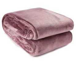 Purple Queen/King Velvet Plush Blanket 6 Purple Queen/King Velvet Plush Blanket -Broyhill 810519403 810519404 1