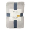 Gray Twin/Full Velvet Plush Blanket -Broyhill 810519406