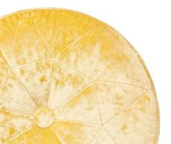 Jolie Yellow Round Throw Pillow 6 Jolie Yellow Round Throw Pillow -Broyhill 810520940 1