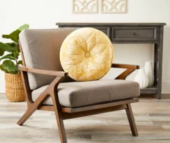 Jolie Yellow Round Throw Pillow 7 Jolie Yellow Round Throw Pillow -Broyhill 810520940 2