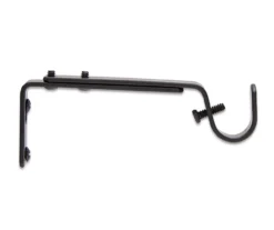 Legacy Black Adjustable Curtain Rod Brackets, 2-Pack -Broyhill 810524279 4