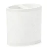 White Herringbone Toothbrush Holder -Broyhill 810530724