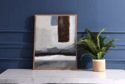 Brown & Gray Abstract 2 Wall Canvas -Broyhill 810546211 2