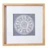 Blue & White Medallion Framed Print -Broyhill 810546216