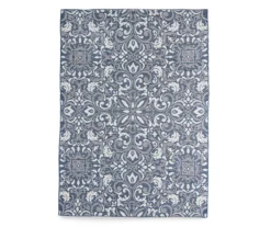 Broyhill Sandpointe Cobalt & Ecru Damask Outdoor Area Rug 19 Broyhill Sandpointe Cobalt & Ecru Damask Outdoor Area Rug -Broyhill 810546503 810546507