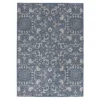 Broyhill Sandpointe Cobalt & Ecru Damask Outdoor Area Rug