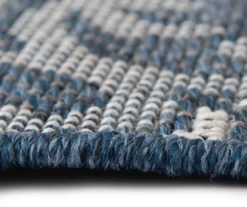 Broyhill Sandpointe Cobalt & Ecru Damask Outdoor Area Rug 16 Broyhill Sandpointe Cobalt & Ecru Damask Outdoor Area Rug -Broyhill 810546507 810546506 810546505 810546504 810546503 6