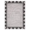 Gray & Black Geometric Border Outdoor Area Rug, (8' X 10') 1 Gray & Black Geometric Border Outdoor Area Rug, (8' X 10') -Broyhill 810547881 1