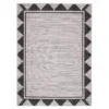 Broyhill Gray & Black Geometric Border Indoor/Outdoor Area Rug -Broyhill 810547883 1