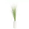 5' Grass In White Embossed Pot 2 5' Grass In White Embossed Pot -Broyhill 810553578