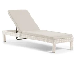 Broyhill Eagle Brooke All-Weather Wicker Cushioned Chaise Lounger -Broyhill 810555245