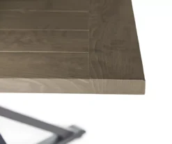 Autumn Cove Light Brown Wood Look Square Steel Patio Dining Table 12 Autumn Cove Light Brown Wood Look Square Steel Patio Dining Table -Broyhill 810557039 2 1