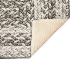 Broyhill Gray Braided Print Accent Rug 26 Broyhill Gray Braided Print Accent Rug -Broyhill 810557664 810557666 1