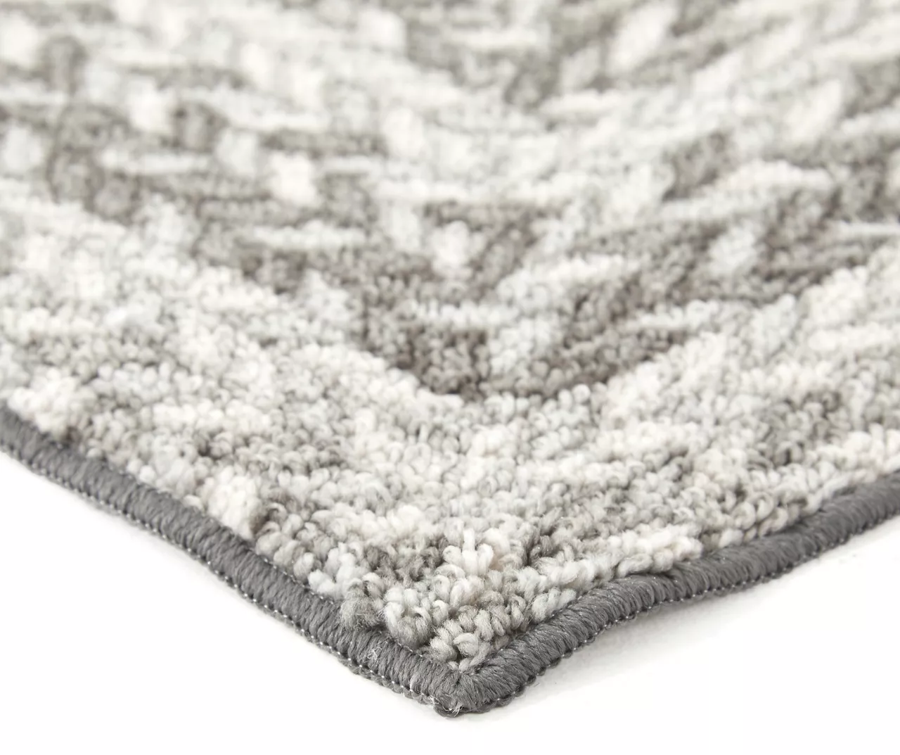 Broyhill Gray Braided Print Accent Rug 13 Broyhill Gray Braided Print Accent Rug - Image 11