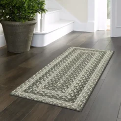Broyhill Gray Braided Print Accent Rug 38 Broyhill Gray Braided Print Accent Rug -Broyhill 810557665 11