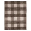 Broyhill Regina Brown & Greige Checkerboard Area Rug 2 Broyhill Regina Brown & Greige Checkerboard Area Rug -Broyhill 810562551 810562555 810562559 1 1