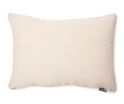 Black & White Knotted Stripe Rectangle Throw Pillow 7 Black & White Knotted Stripe Rectangle Throw Pillow -Broyhill 810565452 1