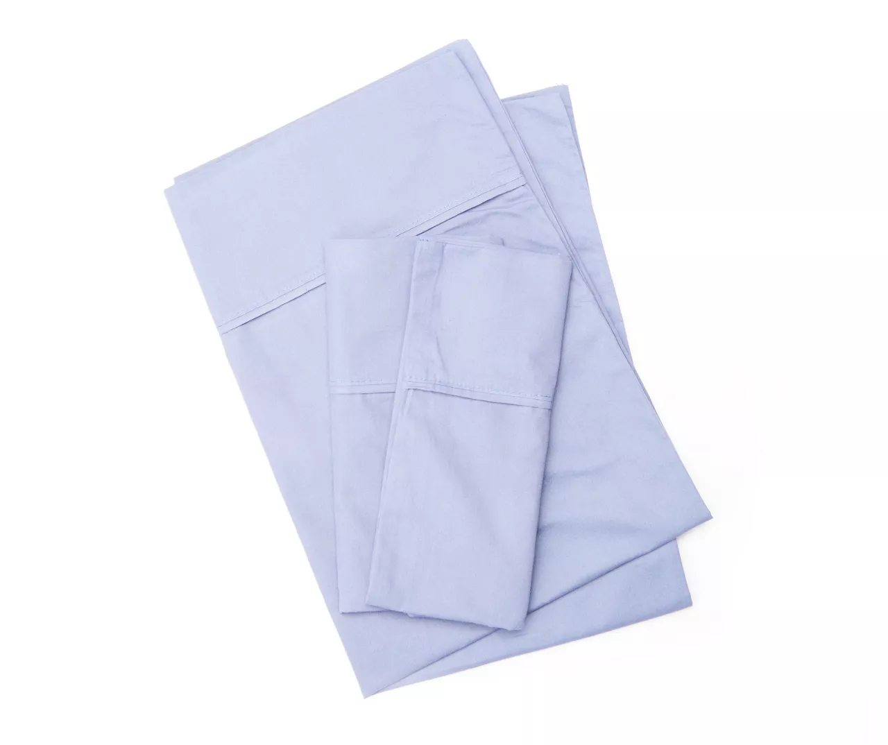 Denim Blue 300-Thread Count Twin 3-Piece Sheet Set 3 Denim Blue 300-Thread Count Twin 3-Piece Sheet Set