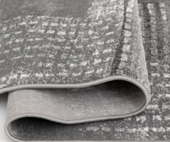 Hollyn Gunmetal Abstract Patchwork Area Rug, (5' X 7') 10 Hollyn Gunmetal Abstract Patchwork Area Rug, (5' X 7') -Broyhill 810586499 810586495 810586503 4