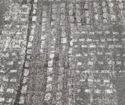 Hollyn Gunmetal Abstract Patchwork Area Rug, (5' X 7') 11 Hollyn Gunmetal Abstract Patchwork Area Rug, (5' X 7') -Broyhill 810586499 810586495 810586503 5