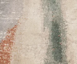 Hadlee Sand, Coral & Green Abstract Area Rug, (5' X 7') 13 Hadlee Sand, Coral & Green Abstract Area Rug, (5' X 7') -Broyhill 810586500 810586496 810586492 6 2