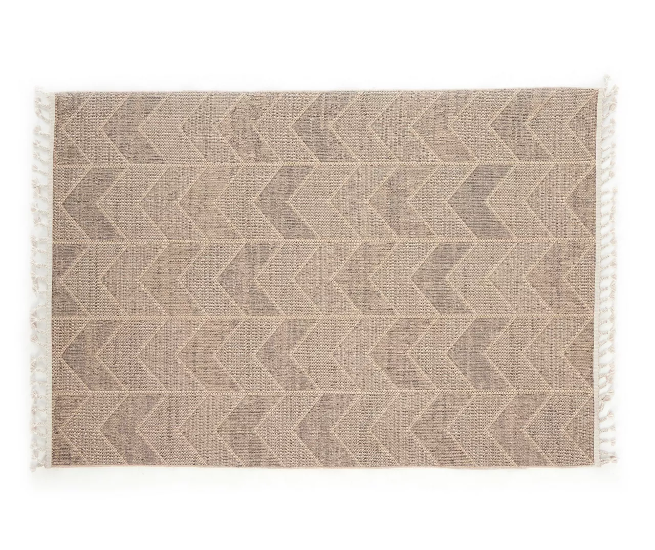 Jani Brown Chevron Outdoor Area Rug, (5' X 7') 3 Jani Brown Chevron Outdoor Area Rug, (5' X 7')
