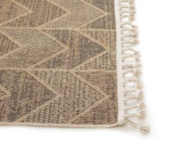 Jani Brown Chevron Outdoor Area Rug, (5' X 7') 7 Jani Brown Chevron Outdoor Area Rug, (5' X 7') -Broyhill 810586753 810586752 810586751 LawnNGarden Ecomm 090722 Roy A8 2