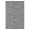 Jani Lagos Gray Geometric Outdoor Area Rug, (5' X 7') -Broyhill 810586754 810586755 810586756 A0 1 1