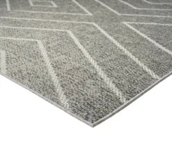 Jani Lagos Gray Geometric Outdoor Area Rug, (5' X 7') -Broyhill 810586754 810586755 810586756 A0 4 1