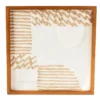 New Beginnings White & Brown Textured Abstract Framed Wall Art 2 New Beginnings White & Brown Textured Abstract Framed Wall Art -Broyhill 810593886 A0 1