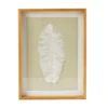 New Beginnings Green & White Feather Framed Wall Art -Broyhill 810593924 A0 1