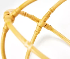 Wild Sedona Bamboo Look Metal Orb Tabletop Decor -Broyhill 810601627 A8 2