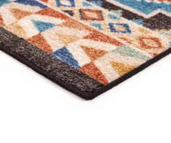 Broyhill Orange & Brown Geometric Accent Rug 15 Broyhill Orange & Brown Geometric Accent Rug -Broyhill 810602767 A8 2