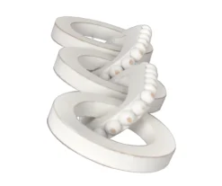 White Bead Chain Tabletop Decor -Broyhill 810603713 A0 2