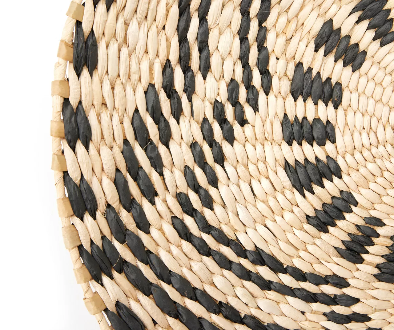 Tan & Black Star Woven Grass Wall Decor 4 Tan & Black Star Woven Grass Wall Decor - Image 2
