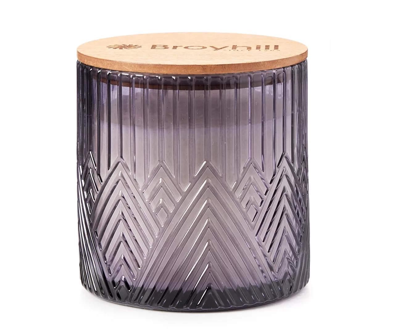 Blooming Magnolia & Lily Purple Geometric Glass Jar Candle, 16 Oz. 3 Blooming Magnolia & Lily Purple Geometric Glass Jar Candle, 16 Oz.