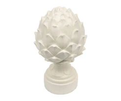 White Artichoke Tabletop Decor 5 White Artichoke Tabletop Decor -Broyhill 810604310 A0 2