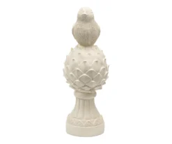 White Bird On Artichoke Tabletop Decor -Broyhill 810604371 A0 1